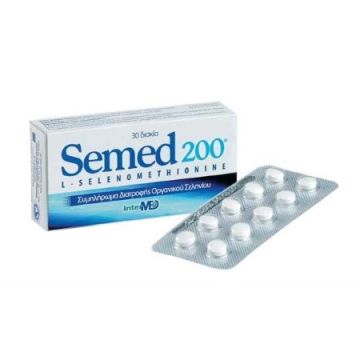 INTERMED SEMED ΟΡΓΑΝΙΚΟ ΣΕΛΗΝΙΟ 200mg 30 ΤΑΜΠΛΕΤΕΣ 