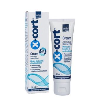 INTERMED X-CORT CREAM ΚΡΕΜΑ ΕΝΑΛΛΑΚΤΙΚΗ ΕΠΙΛΟΓΗ ΣΤΕΡΟΕΙΔΟΥΣ ΔΡΑΣΗΣ 50ml