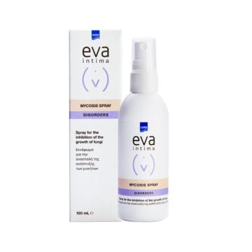 Intermed Eva Intima Disorders Mycosis Σπρέι με Χαμομήλι και Αλόη 100ml 