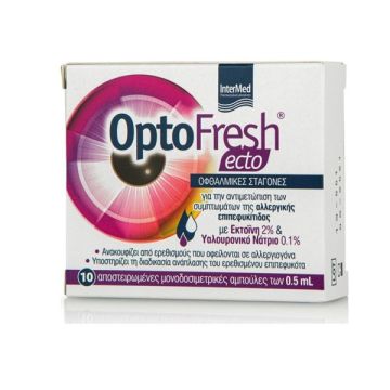 INTERMED OPTOFRESH ECTO 10 ΑΜΠΟΥΛΕΣ 0.5ml 