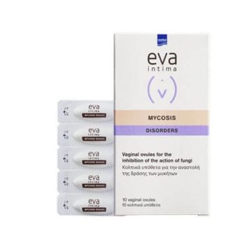 INTERMED EVA INTIMA MYCOSIS OVULES DISORDERS VAGINAL OVULES 10τμχ