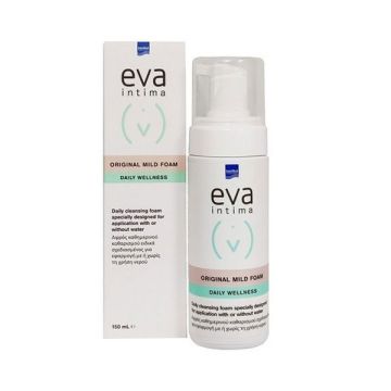 Intermed Eva Original Mild Foam Daily Wellness Αφρός Καθαρισμού για την Ευαίσθητη Περιοχή 150ml