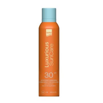 Intermed Luxurious Suncare Antioxidant Sunscreen Invisible Spray SPF30 Διάφανο Αντηλιακό με Αντιοξειδωτική Σύνθεση 200ml