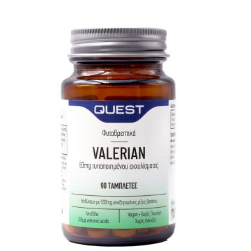 QUEST VALERIAN 83MG 90TABS