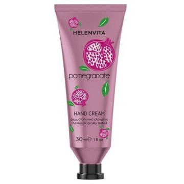  Helenvita Hand Cream Eνυδατική Κρέμα Χεριών Mε εκχύλισμα Ροδιού 30ml