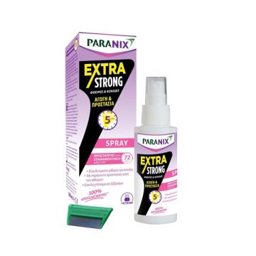 Paranix Extra Strong Spray Aγωγή Κατά των Φθειρών, 100ml