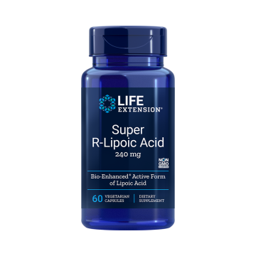 LIFE EXTENSION SUPER R-LIPOIC ACID 60VEG. CAPS