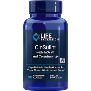 LIFE EXTENSION CINSULIN WITH GLUCOSE MANAGEMENT 90