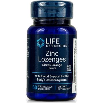 LIFE EXTENSION ZINC LOZENGES 60LOZENGES