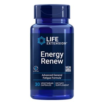 Life Extension Energy Renew Συμπλήρωμα Διατροφής για Ενέργεια και Τόνωση, 30 Veg Caps