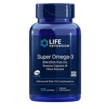 LIFE EXTENSION SUPER OMEGA 3 EPA /DHA 120 SESAME