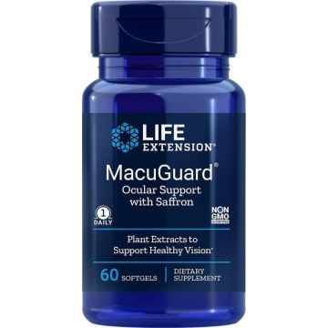 LIFE EXTENSION MACUGUARD OCCULAR SUPPORT  60SOFTGELS