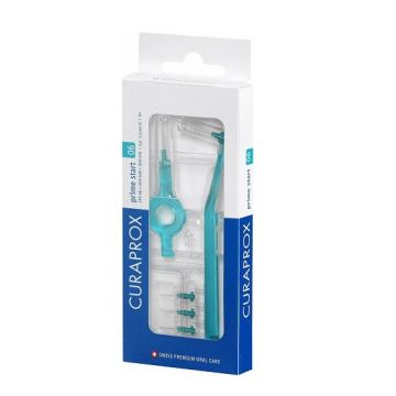 Curaprox Prime Start Ανταλλακτικά για Μεσοδόντια Βουρτσάκια με Λαβή 0.6mm 5τμχ