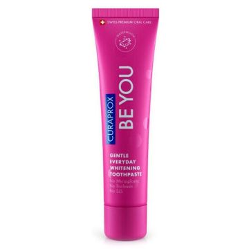 Curaprox Be You Gentle Everyday Whitening Toothpaste Candy Lover 60ml (Οδοντόκρεμα Φυσικής Λεύκανσης με Γεύση Καρπούζι)