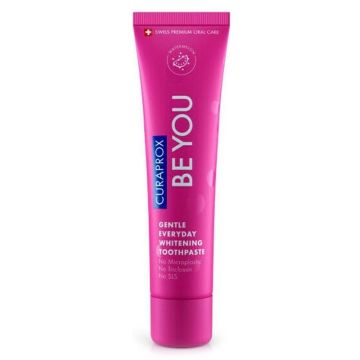 Curaprox Be You Gentle Everyday Whitening Toothpaste Candy Lover 60ml (Οδοντόκρεμα Φυσικής Λεύκανσης με Γεύση Καρπούζι)