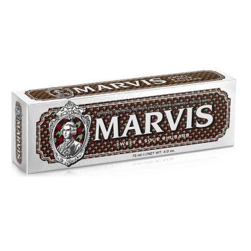 Marvis Sweet and Sour Rhubarb Mint Toothpaste Οδοντόκρεμα με Γλυκό & Ξινό Ραβέντι 75ml
