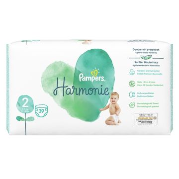 PAMPERS - HARMONIE No2 (4-8kg) - 39 πάνες