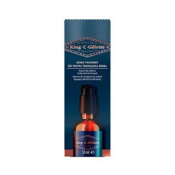 Gillette King C Beard Τhickener Ορός Περιποίησης για Γένια, 50ml