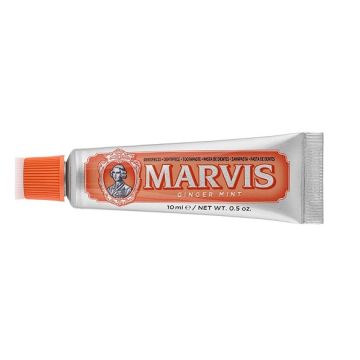 Marvis Ginger Mint Mini Οδοντόκρεμα με Τζίντζερ Μέντα & Ξυλιτόλη 10ml