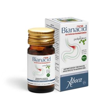 Aboca Neo Bianacid για Οξύτητα & Παλινδρόμηση του Γαστροοισοφαγικού Βλεννογόνου, 14 ταμπλέτες