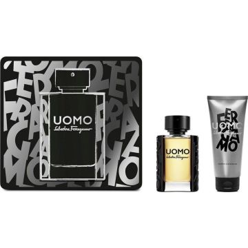 Salvatore Ferragamo Uomo Edt 50ml & Shower Gel 100ml