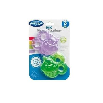 ΔΡΟΣΙΣΤΙΚΟΣ ΚΡΙΚΟΣ ΟΔΟΝΤΟΦΥΪΑΣ PLAYGRO BEE WATER TEETHER 2ΤΜΧ.
