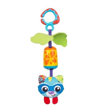 PlayGro Cheeky Chime Racoon Παιχνίδι Καροτσιού με Κουδουνίστρα Ρακούν 1τεμ