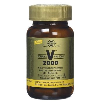 Solgar Formula VM 2000 Πολυβιταμίνη για Ενέργεια & Τόνωση του Οργανισμού  60tabs