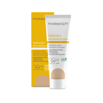 Pharmasept Heliodor Face Tinted Sun Cream SPF30 Αντηλιακή Κρέμα Προσώπου με Χρώμα 50ml