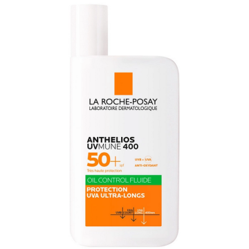 La Roche Posay Anthelios UVMUNE 400 Oil Control Fluid SPF50+ για το ευαίσθητο λιπαρό δέρμα 50ml