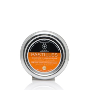 APIVITA PASTILLES TINS ΤΗΥΜΕ & ΗΟΝΕΥ 45GR