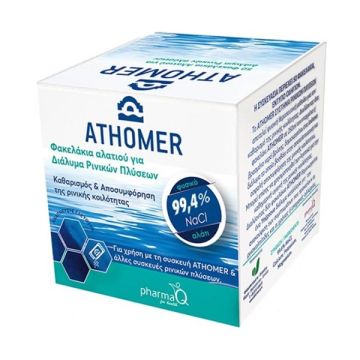 PharmaQ Athomer Φακελάκια Αλατιού για Διάλυμα Ρινικών Πλύσεων 2,5gr x 50τεμ