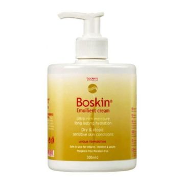Boderm Boskin Emollient Cream Μαλακτική Κρέμα Σώματος για Ξηρό Δέρμα 500 ml