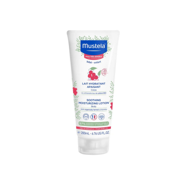 Mustela Bebe Moisturizing Lotion Καταπραϋντική Λοσιόν Ενυδάτωσης για Ευαίσθητα Βρεφικά/Παιδικά Δέρματα, 200ml