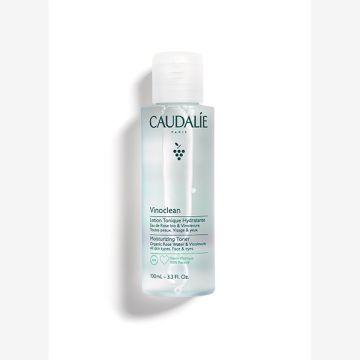Caudalie Vinoclean Moisturizing Toner Ενυδατική & Καταπραυντική Λοσιόν Ντεμακιγιάζ Προσώπου & Ματιών, 100ml