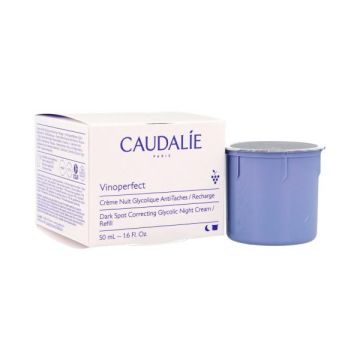 Caudalie Vinoperfect Dark Spot Correcting Glycolic Night Cream Refill Κρέμα Νυκτός κατά των Κηλίδων σε Δοχείο Αναπλήρωσης 50ml