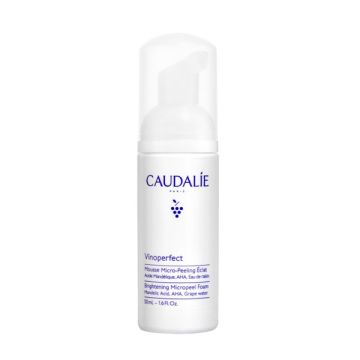Caudalie Vinoperfect Brightening Micropeel Foam Αφρός Καθαρισμού Προσώπου 50ml