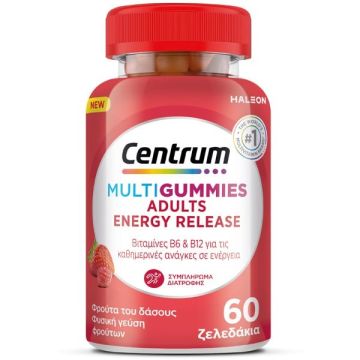 Centrum Multi Gummies Adults Energy Release 60 gummies
