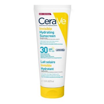 Cerave Invisible Hydrating Sunscreen για Πρόσωπο & Σώμα SPF30 75ml