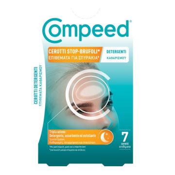 Compeed Cerotti Detergenti Επιθέματα Καθαρισμού για Σπυράκια 7τεμ