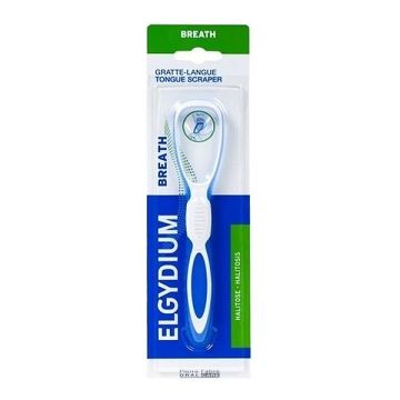 Elgydium Breath Tongue Scraper Ξύστρα Γλώσσας Μπλε