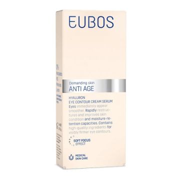 Eubos Anti Age Hyaluron Eye Contour Creme Serum 15ml