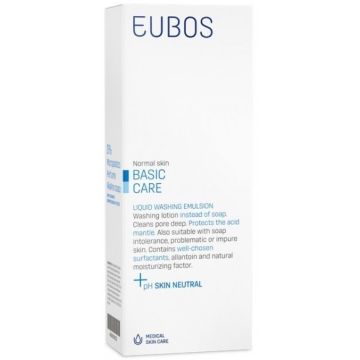 Eubos Υγρό Καθαρισμού προσώπου και σώματος Μπλε - 200ml