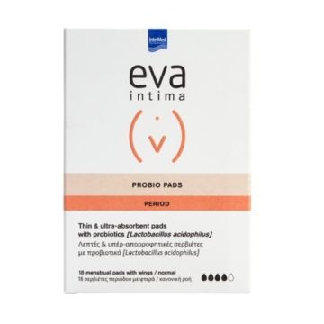 Eva Intima Probio Pads Σερβιέτες Κανονικής Ροής με Προβιοτικά 18τεμ