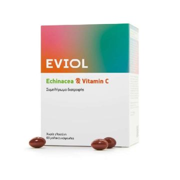 EVIOL - ECHINACEA & VITAMIN C 60CAPS
