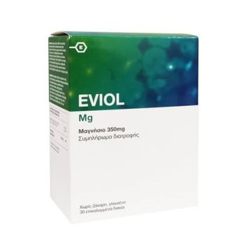 Eviol Mg Μαγνήσιο 350mg 30 Κάψουλες