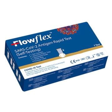  Acon FlowFlex SARS-Cov-2 Antigen Rapid Test Αυτοδιαγνωστικό Τεστ Ταχείας Ανίχνευσης Αντιγόνων με Ρινικό Δείγμα 1τμχ