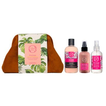 Fresh Line Pink Jungle Σετ Περιποίησης Αφρόλουτρο 300ml + Λάδι Σώματος για Λάμψη 150ml + Αρωματικό Νερό Σώματος 150ml