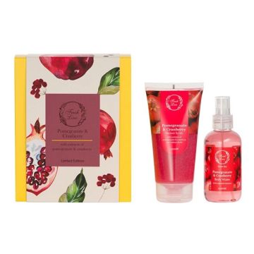 Fresh Line Pomegranate & Cranberry Σετ Περιποίησης Σώματος Αφρόλουτρο & Scrub 150ml & Αρωματικό Νερό Σώματος 150ml