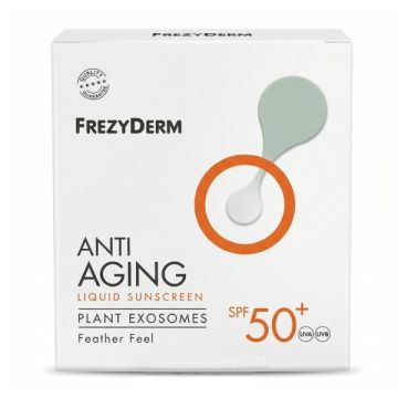 Frezyderm Anti Aging Liquid Sunscreen Plant Exosomes SPF50+, 50ml 